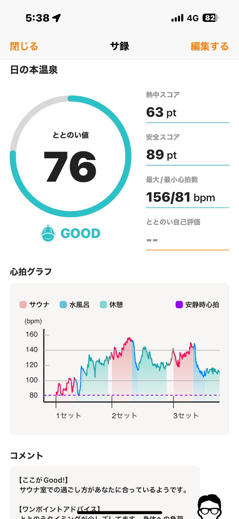 とらとらさんの日の本湯のサ活写真