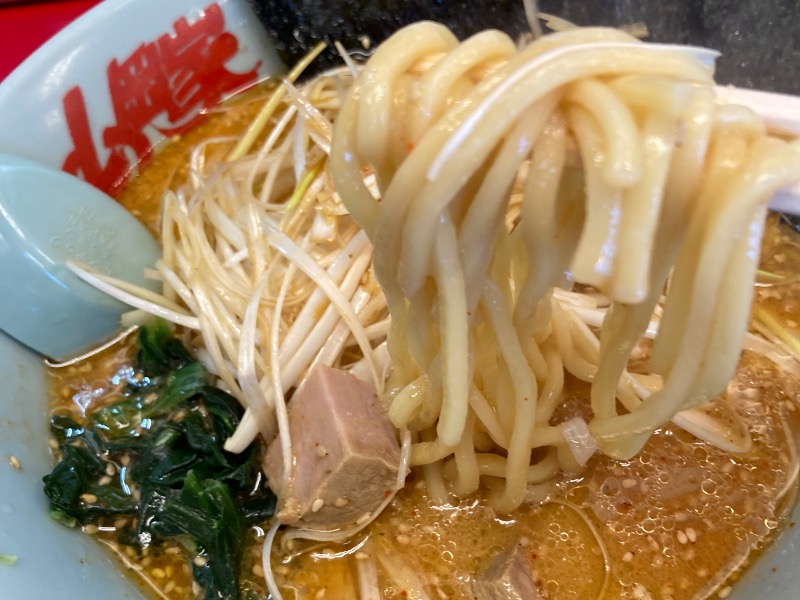 特製ネギ味噌ラーメン、小ライス、メンマ別皿