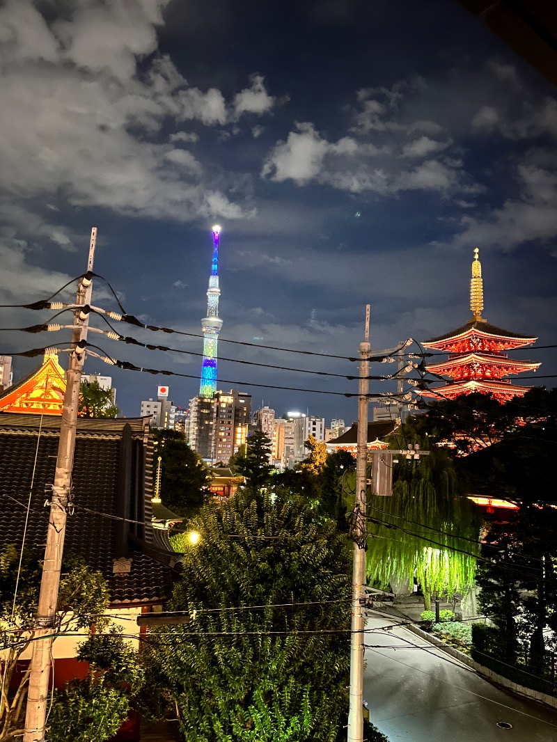 グラさんの天然温泉 凌天の湯 御宿 野乃浅草別邸のサ活写真