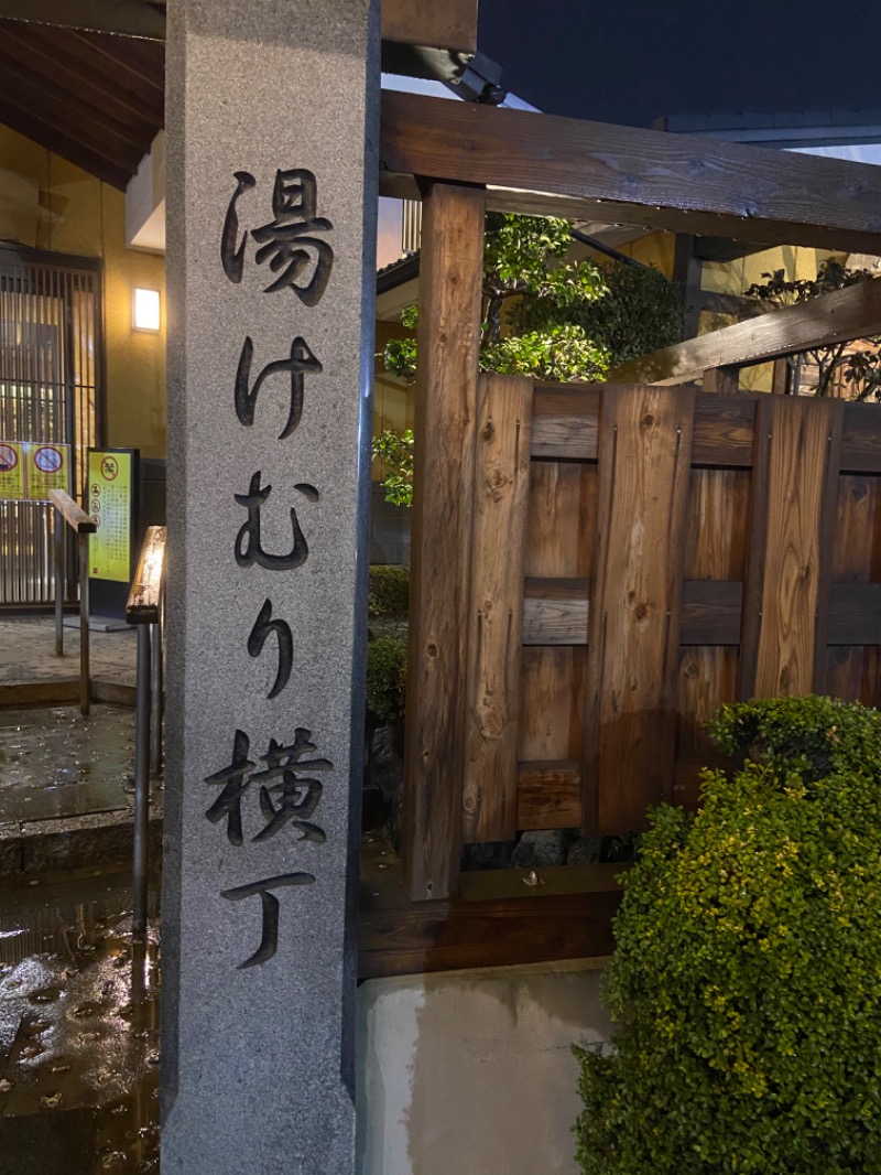 とらおさんの野天湯元 湯快爽快『湯けむり横丁』おおみやのサ活写真