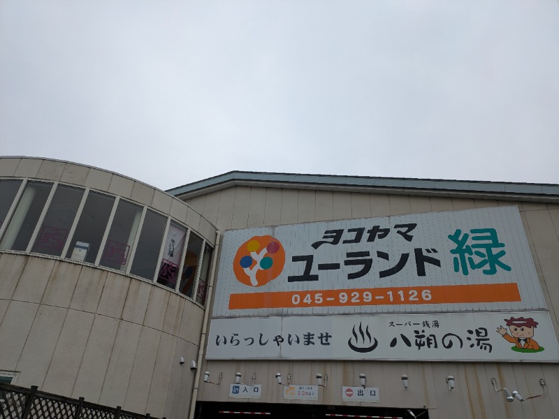 ざーひーさんのヨコヤマユーランド緑のサ活写真