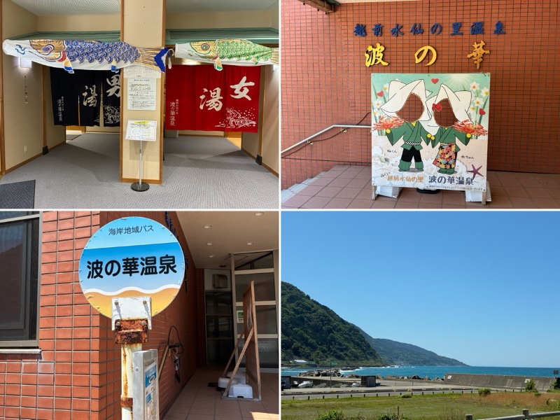 どらさんの越前水仙の里 波の華温泉のサ活写真