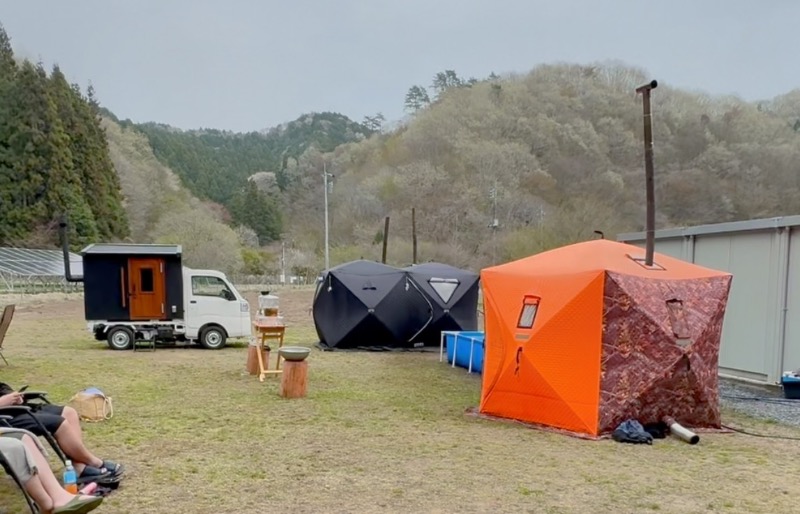 ピップさんのMIDORITO SAUNA(ミドリトサウナ) Glamorous BBQ&Campのサ活写真
