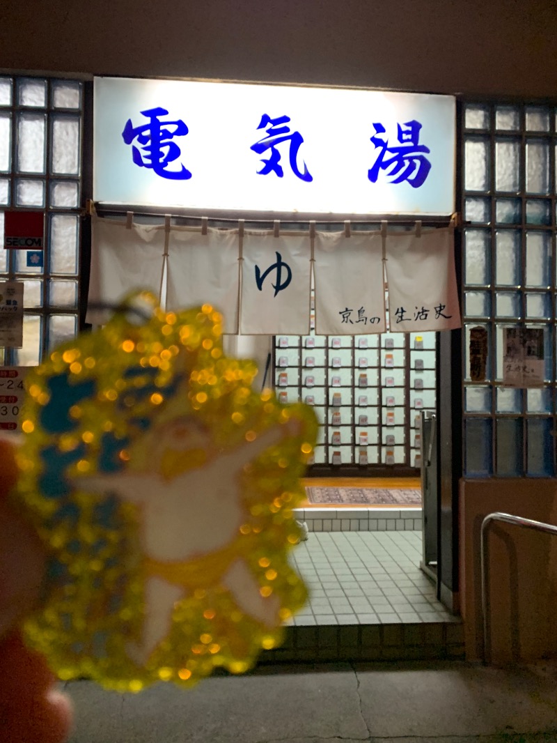 髭帽子さんの電気湯のサ活写真