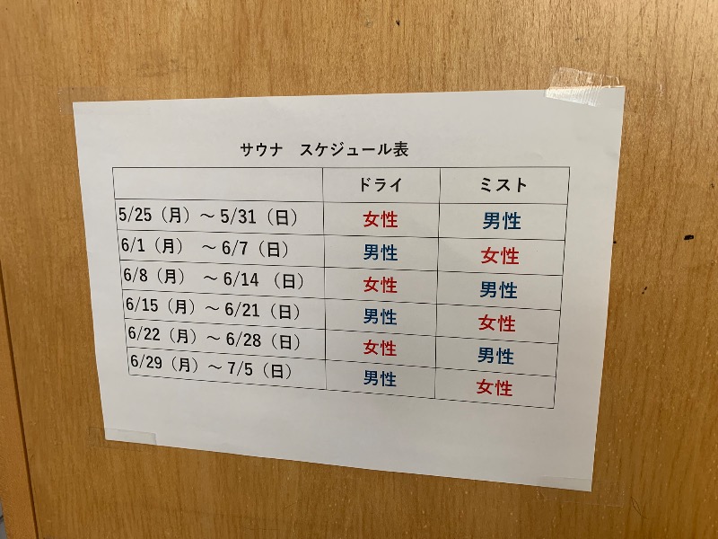 髭帽子さんのほっとプラザ下花輪のサ活写真