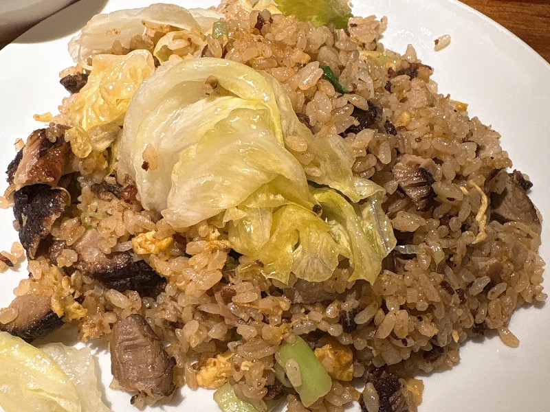 レタスチャーシュー炒飯