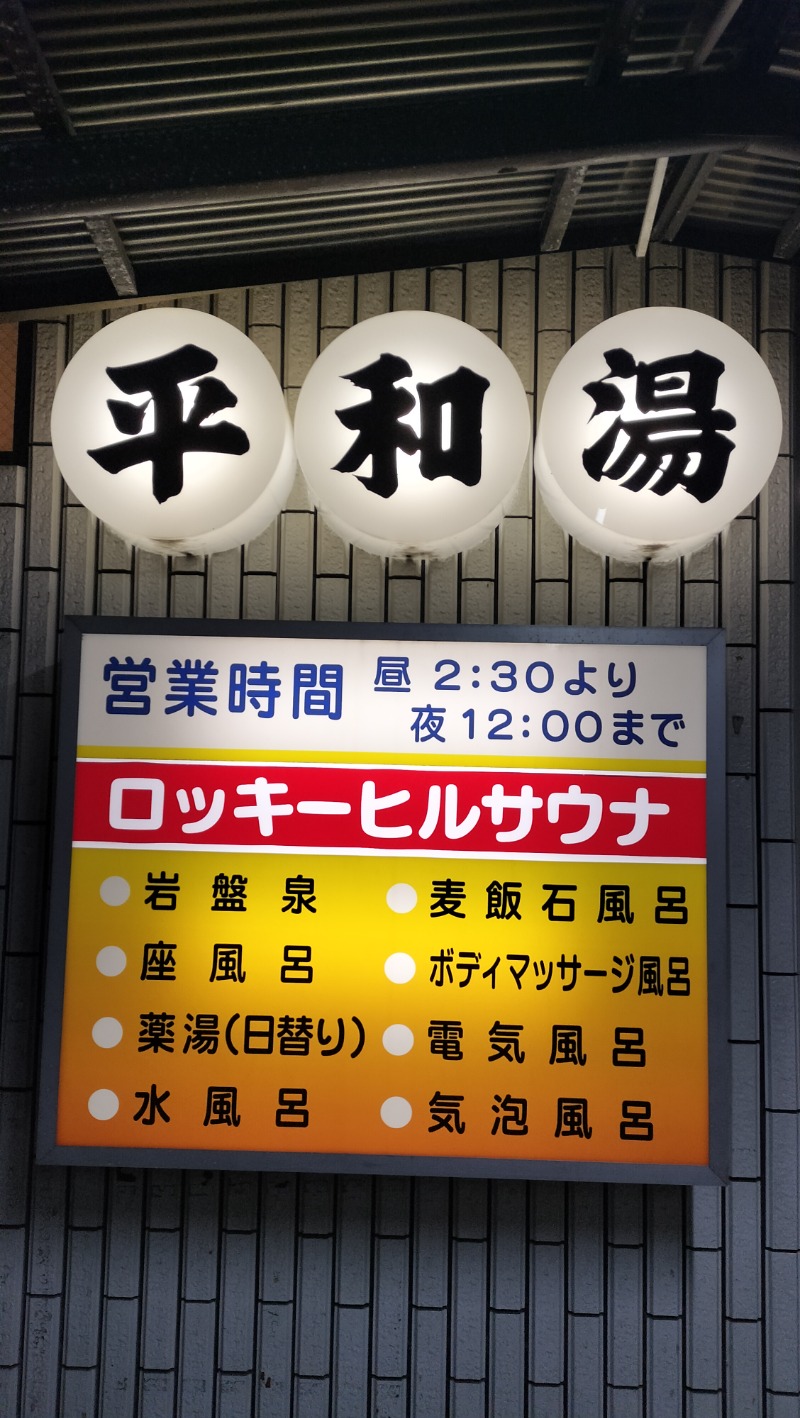 ShibaShin@Saunaさんの平和湯のサ活写真