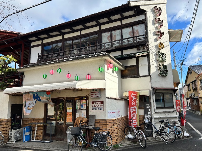 雷迅さんのサウナの梅湯のサ活写真