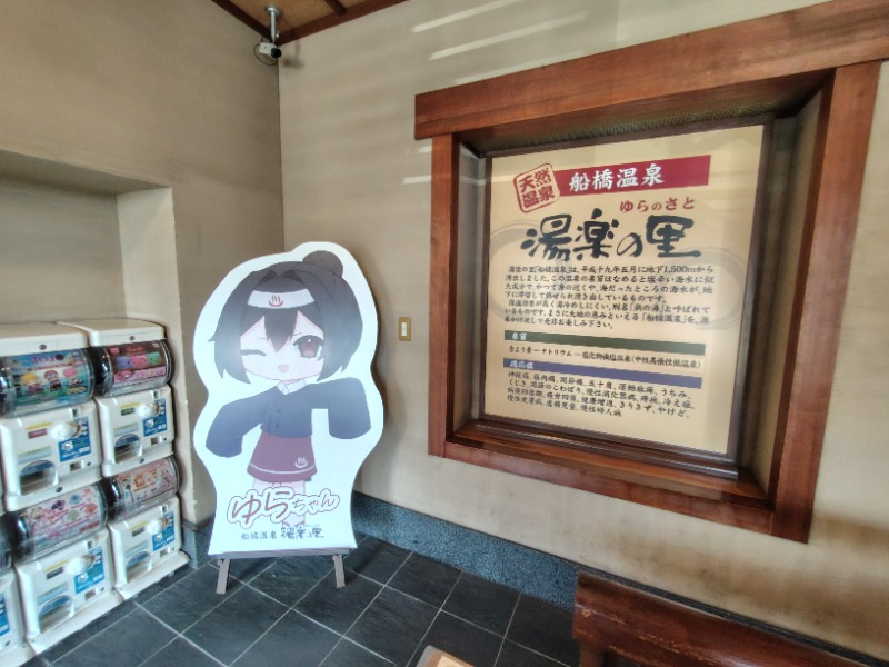 耕の助♪#*さんの船橋温泉 湯楽の里のサ活写真