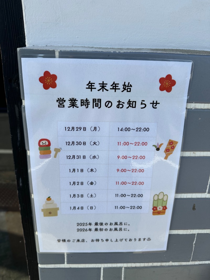 さうなぼーいさんの御所宝湯のサ活写真