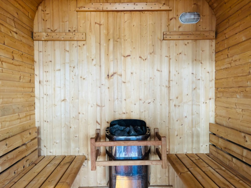 藤井　凪さんの竹崎かにと日本酒の宿 鶴荘≪プライベートサウナ≫のサ活写真