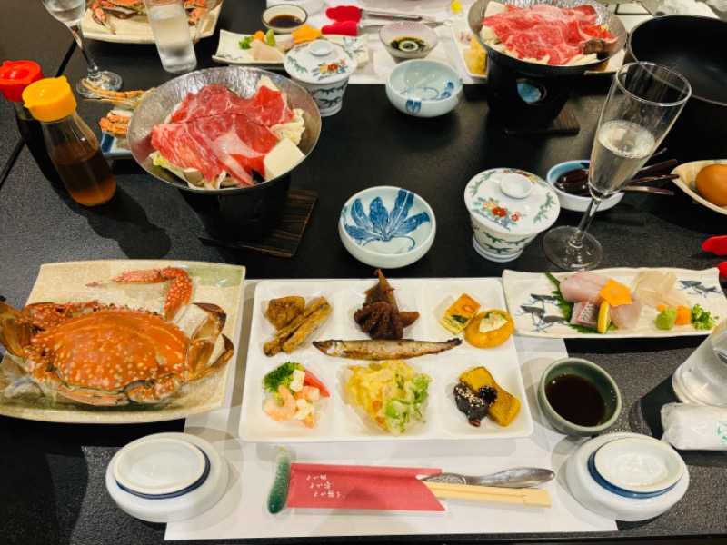 藤井　凪さんの竹崎かにと日本酒の宿 鶴荘≪プライベートサウナ≫のサ活写真