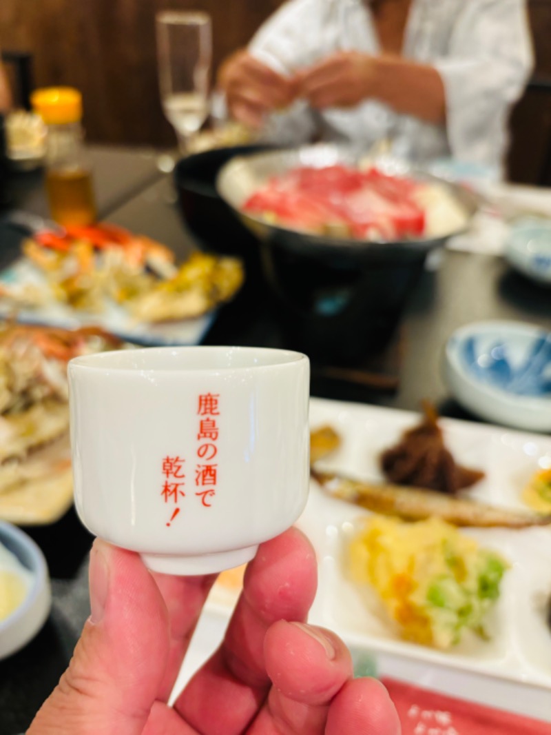 藤井　凪さんの竹崎かにと日本酒の宿 鶴荘≪プライベートサウナ≫のサ活写真