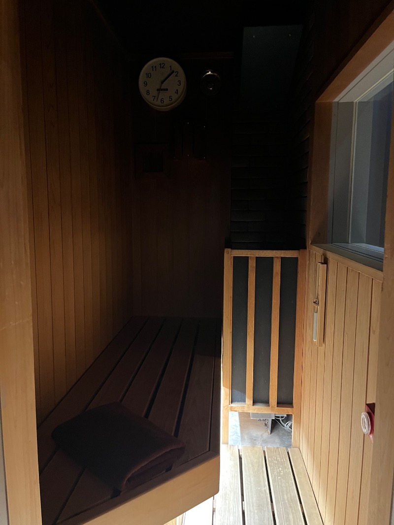 市原 淳さんのRED° E-SAUNA UENOのサ活写真