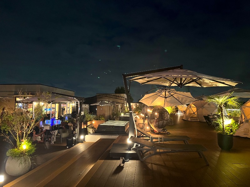 市原 淳さんの温泉バルコニー キング&クイーンのサ活写真