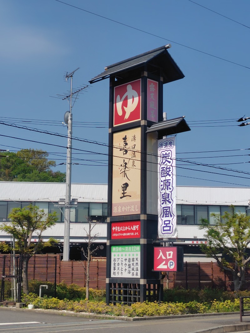 サ道 10級さんの溝口温泉 喜楽里のサ活写真