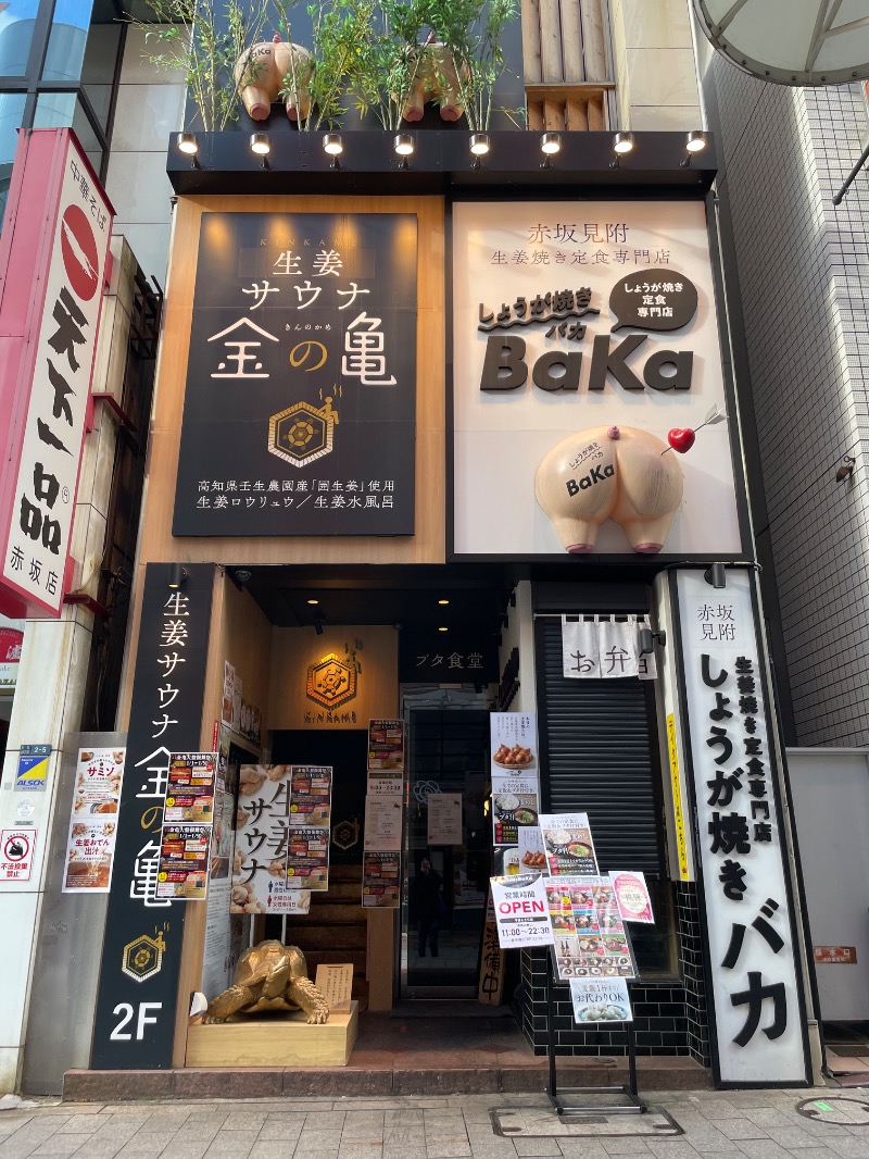 ノウテンキさんの生姜サウナ 金の亀のサ活写真