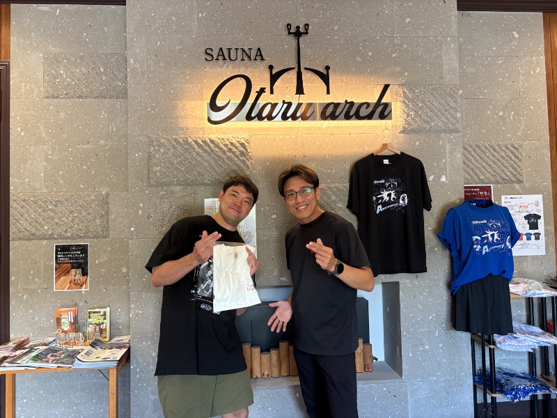 熱ッスル大野（大野嵩広）@おふろの熱波師さんのSAUNA Otaru archのサ活写真