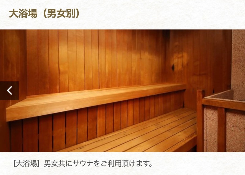 ともまるさんの雨情の宿新つたのサ活写真