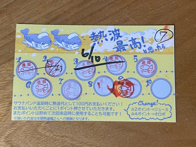 MiNaToさんの湯屋サーモンのサ活写真