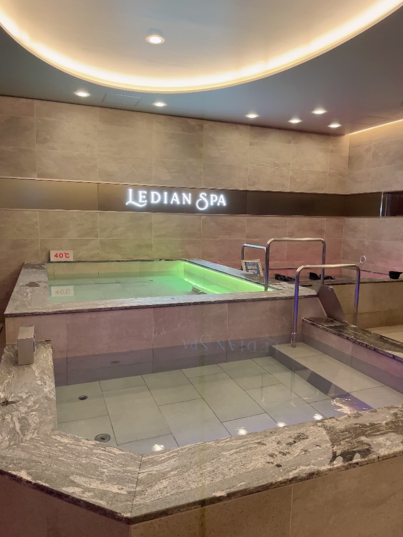 えりりのさんのLedian Spa Ebisu (レディアンスパ恵比寿)のサ活写真