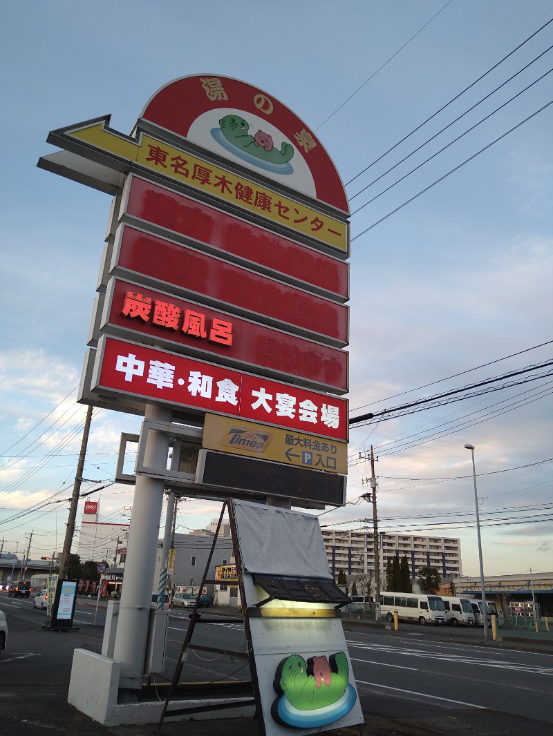 みなっちょさんの湯の泉 東名厚木健康センターのサ活写真