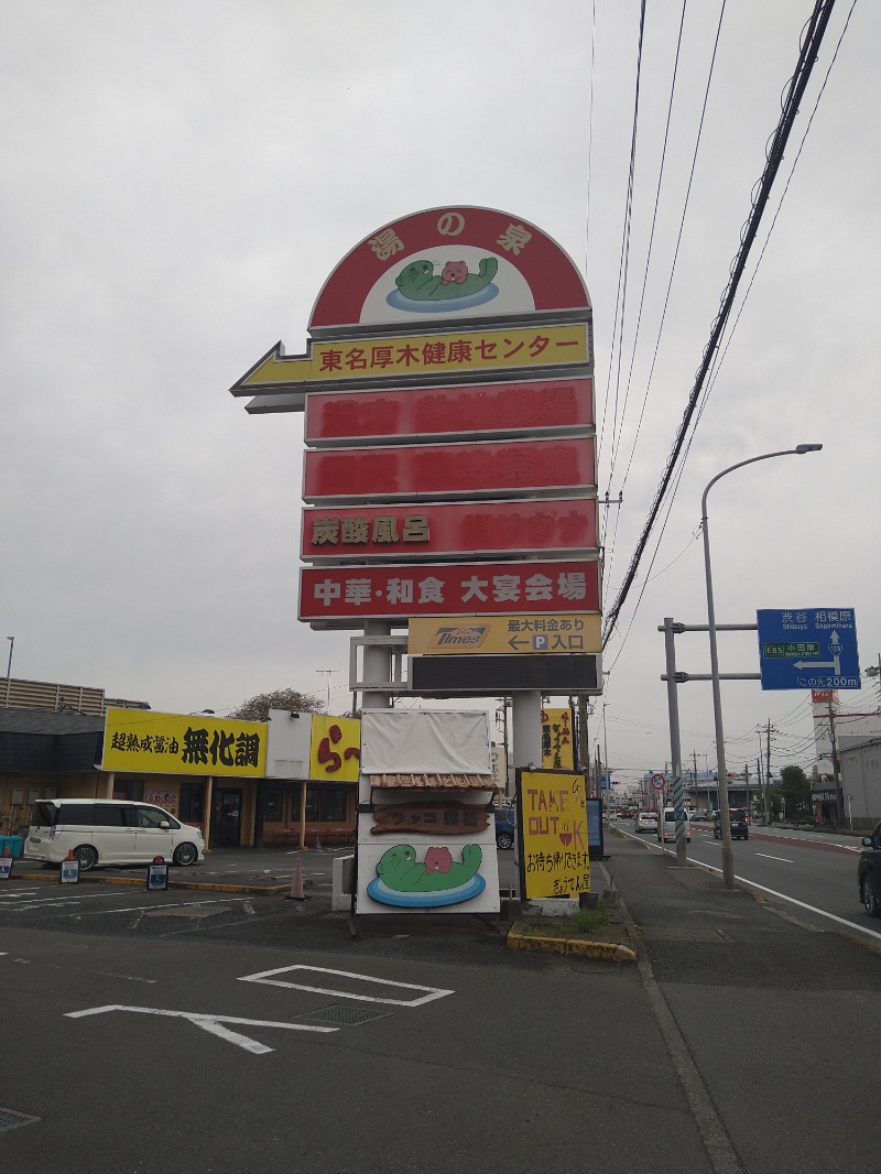 みなっちょさんの湯乃泉 東名厚木健康センターのサ活写真