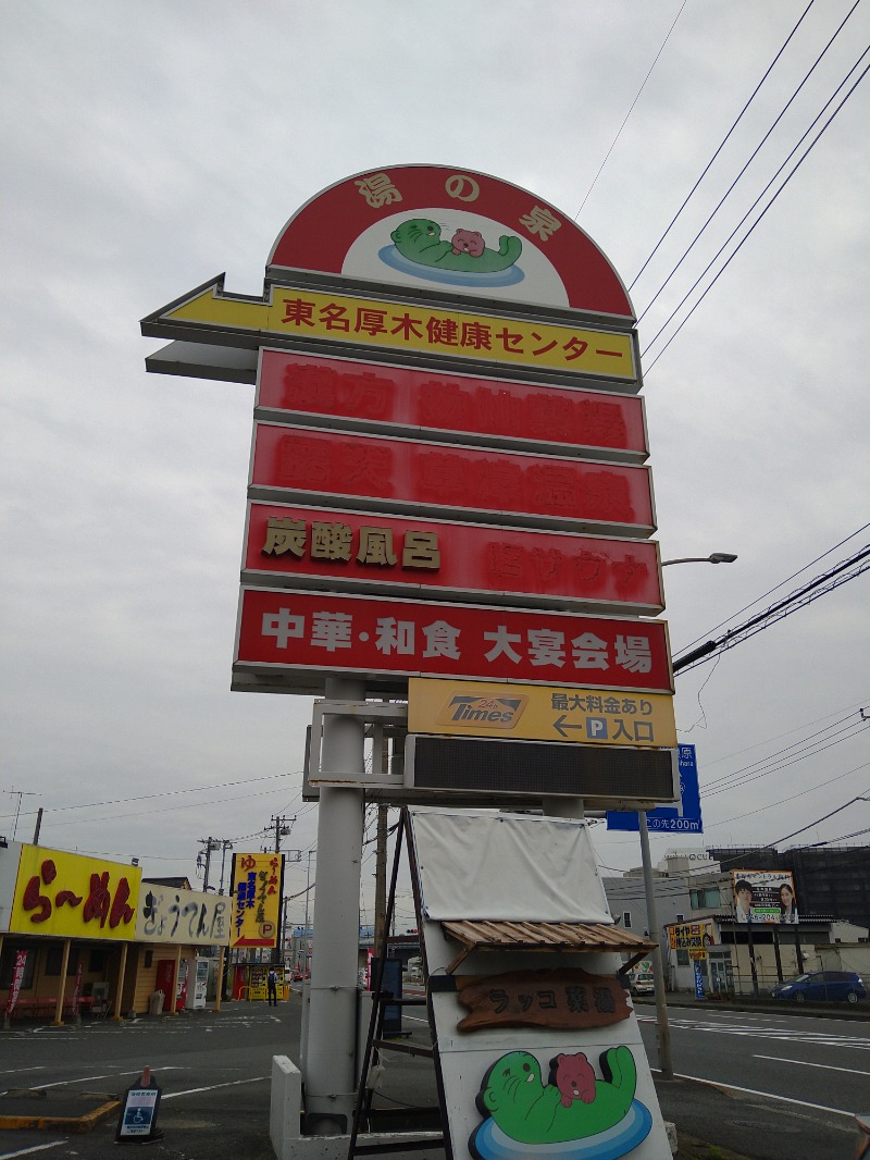 みなっちょさんの湯乃泉 東名厚木健康センターのサ活写真