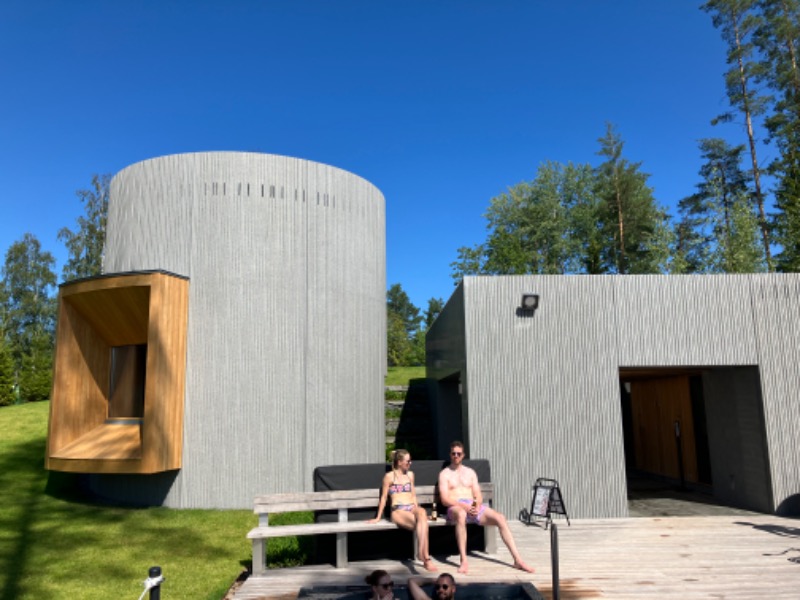 おぴかさんのart sauna at serlachius museum at göstäのサ活写真