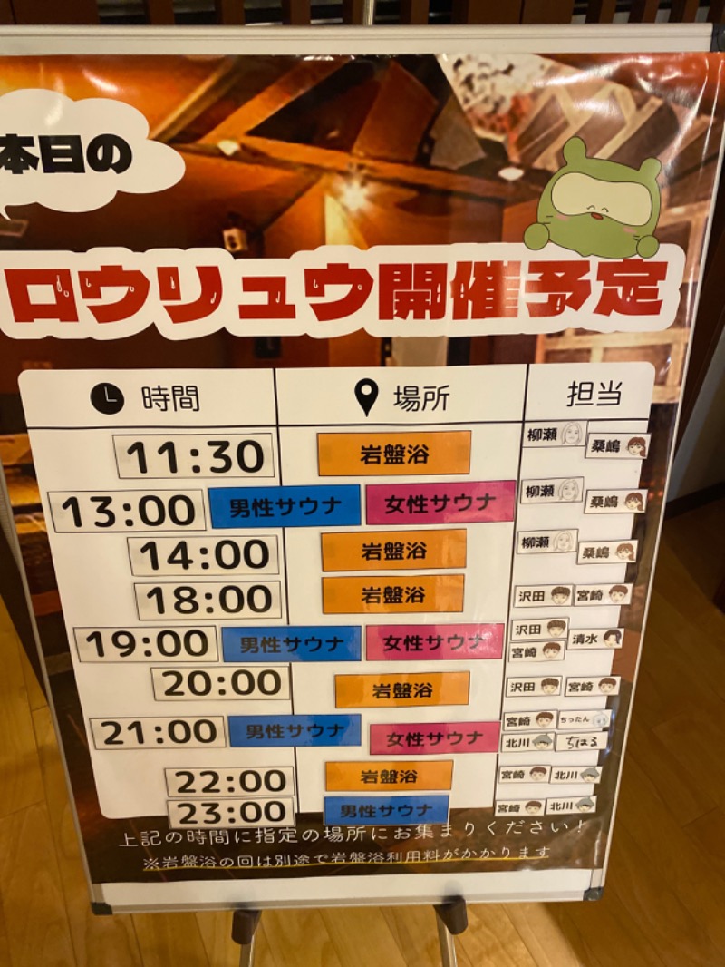 こーじさんの陽だまりの湯のサ活写真