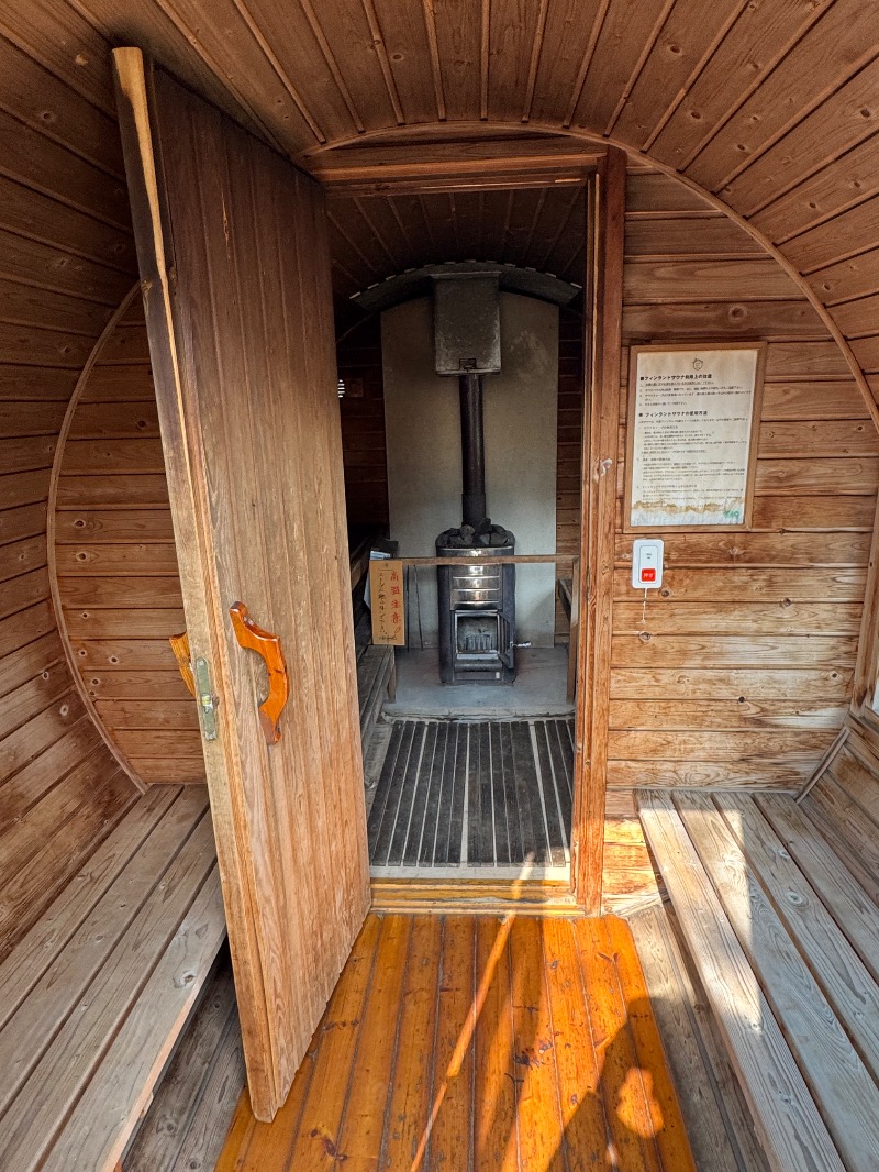 黒猫のうるるさんの南光自然観察村フィンランドサウナのサ活写真