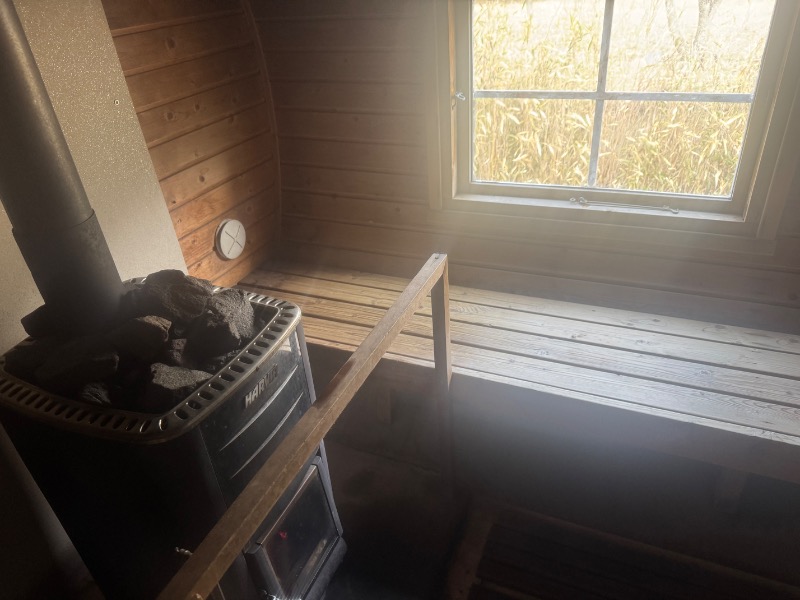 黒猫のうるるさんの南光自然観察村フィンランドサウナのサ活写真