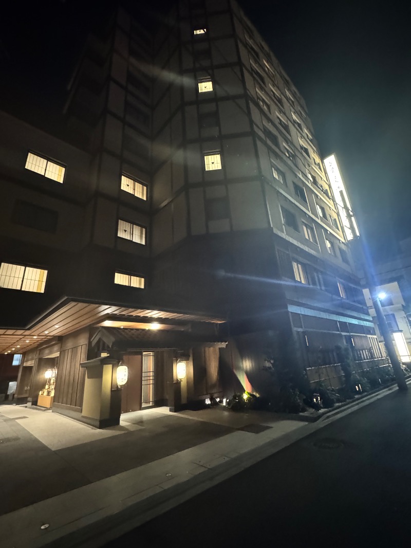 黒猫のうるるさんの天然温泉 凌天の湯 御宿 野乃浅草別邸のサ活写真