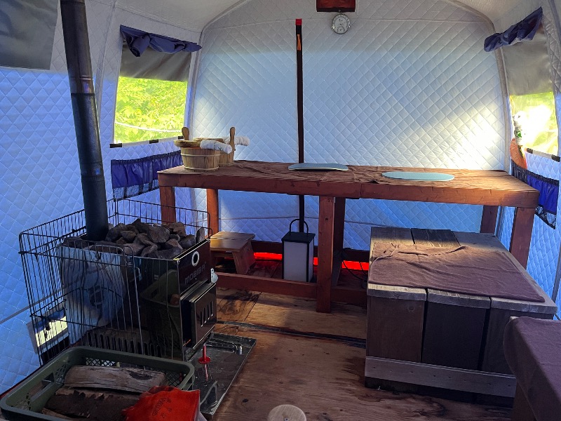 カタダさんの森のサウナ 山紫水明【一里野高原ホテル ろあん 施設内】のサ活写真