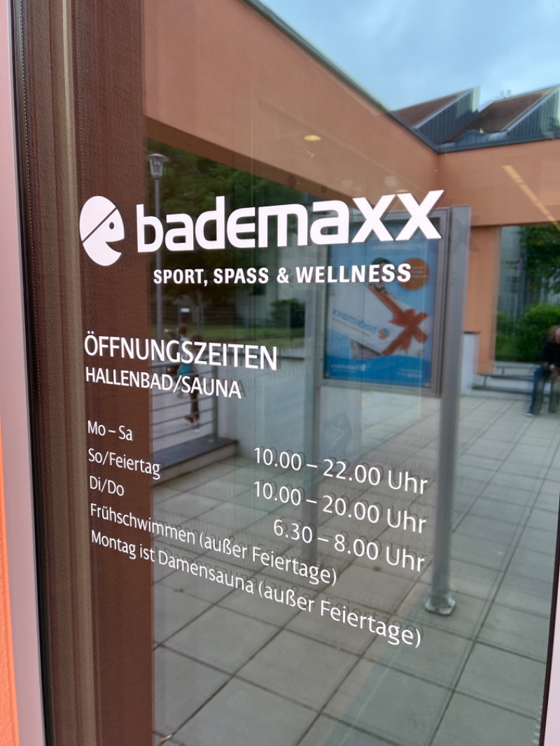 サウナ・クエルボさんのbademaxx – Das Sport- und Erlebnisbad in Speyerのサ活写真