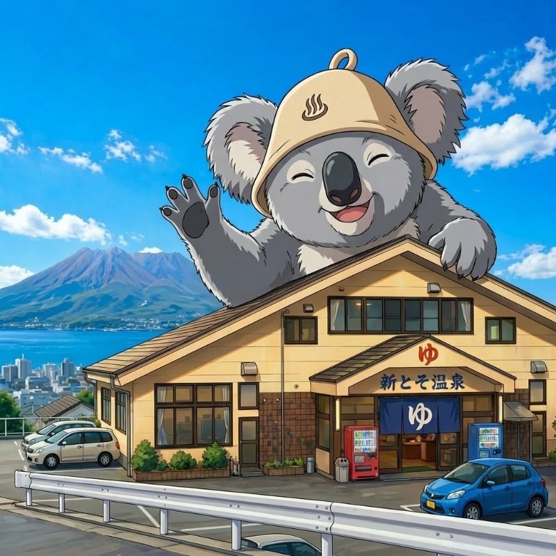 ととのい先生（サウナーの心理学）さんの新とそ温泉のサ活写真