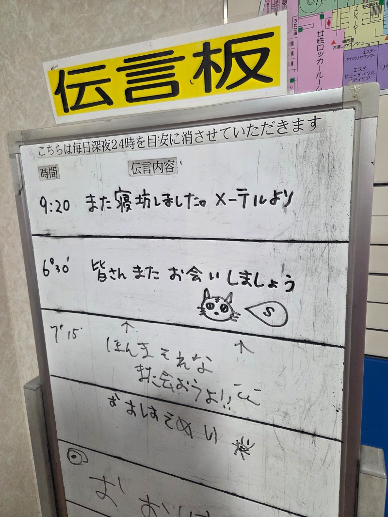 メーテルさんの駿河健康ランドのサ活写真