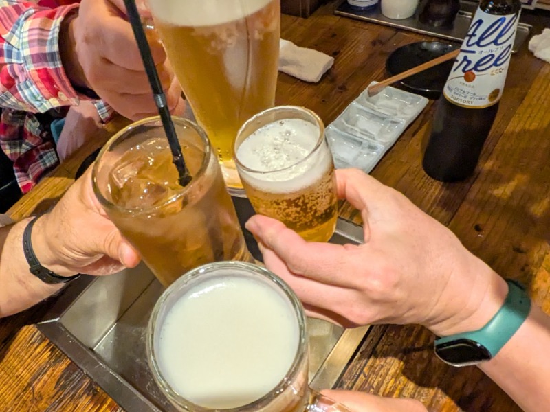 とりあえず乾杯🍺