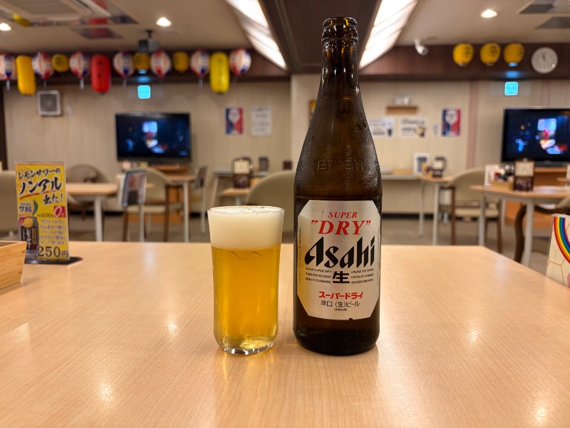 瓶ビール (アサヒスーパードライ)