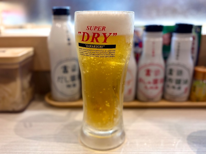 生ビール 中ジョッキ