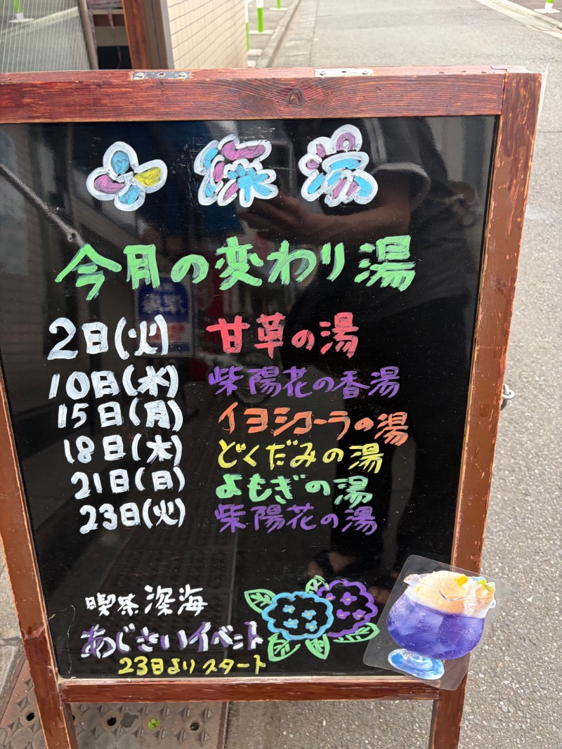 みんみんさんの十條湯のサ活写真