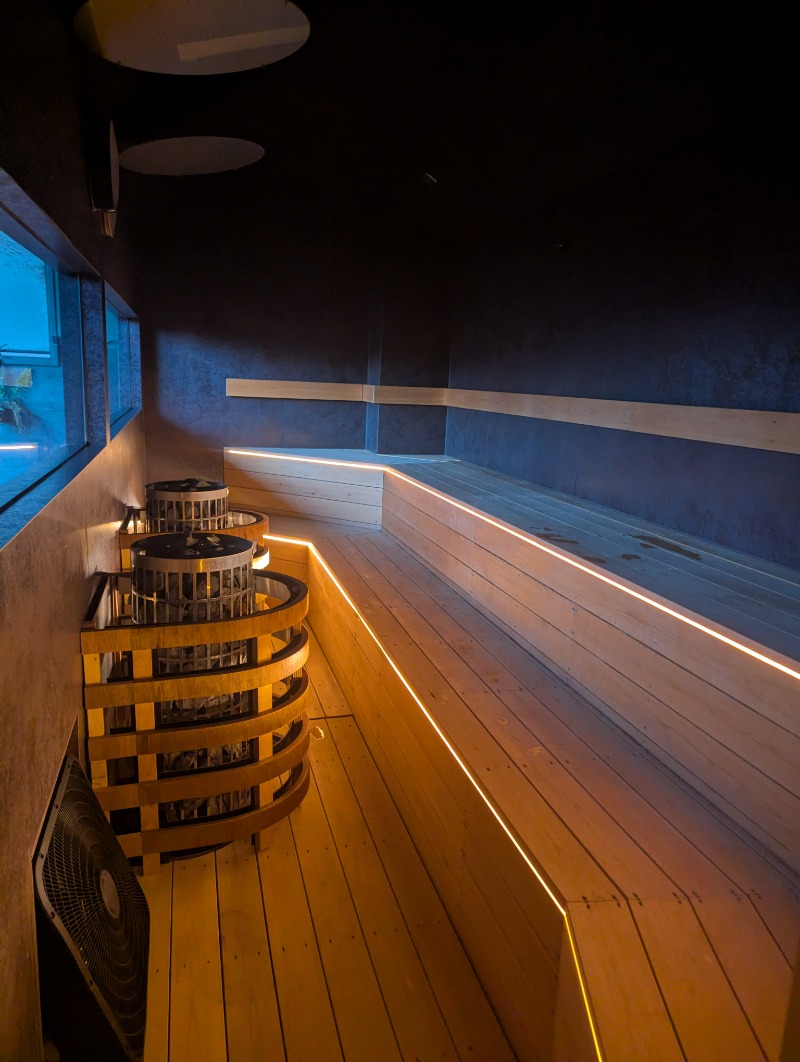 ロウリュ直後の汗は湯気じゃないのか問題さんのナウサのサ活写真