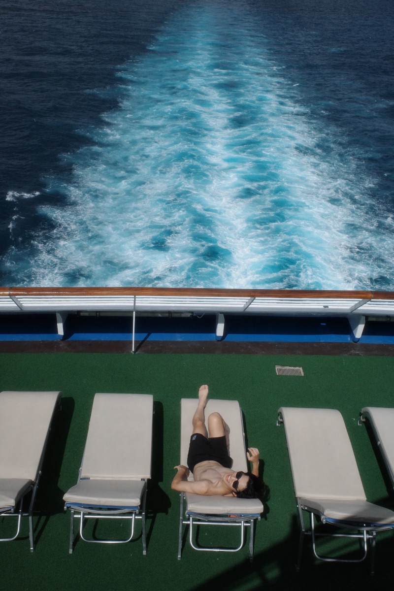 てぃーが🐯さんのPEACE BOAT(世界一周船)のサ活写真