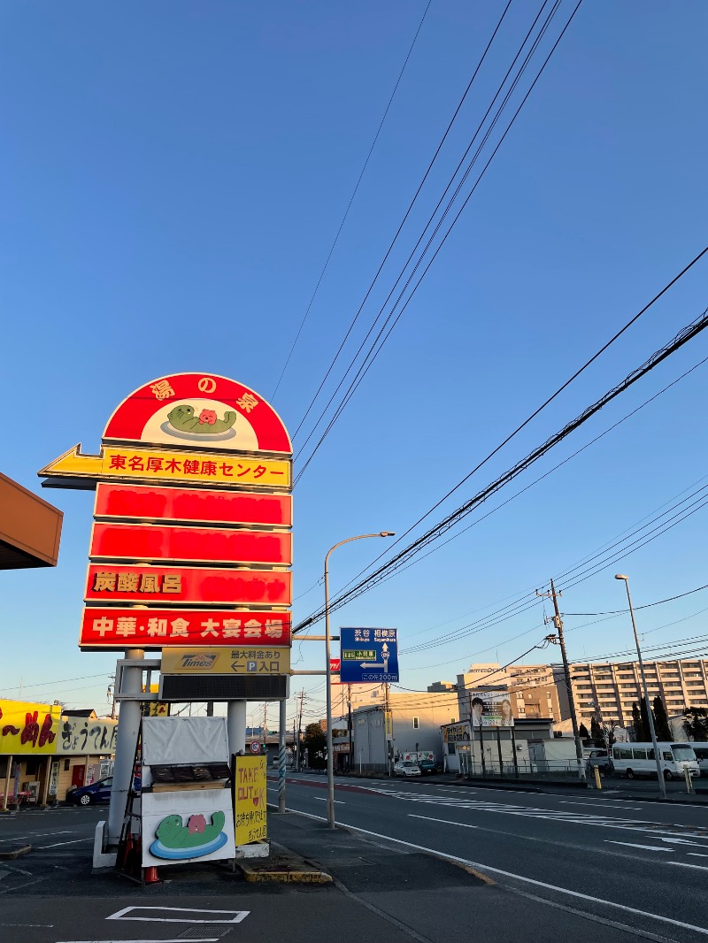 虫親父さんの湯の泉 東名厚木健康センターのサ活写真