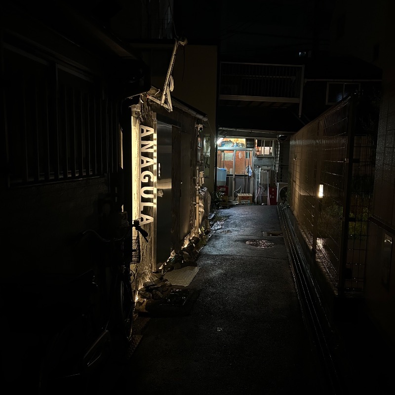 つさんの肥後橋 路地裏サウナ ANAGULAのサ活写真
