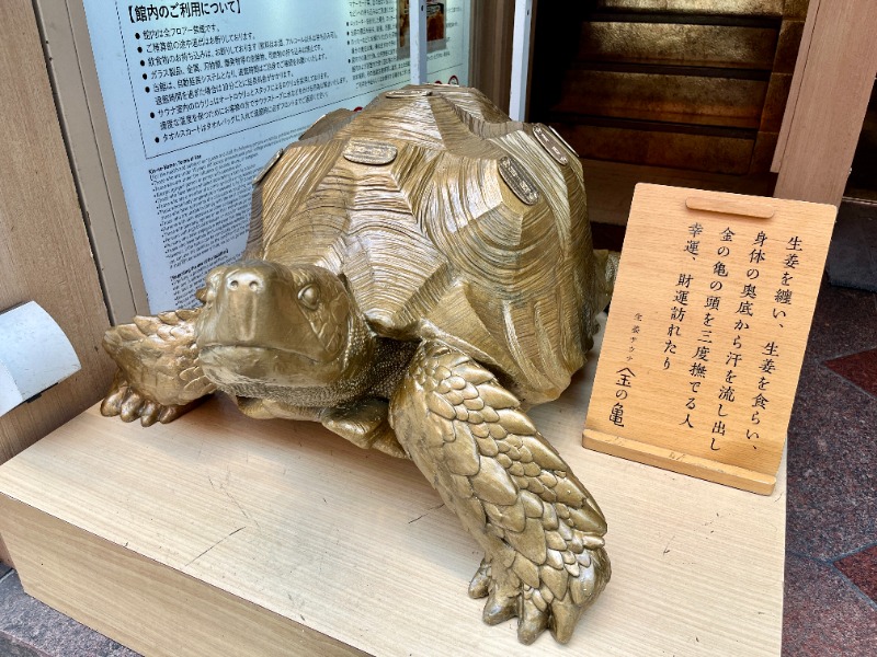 カラーひよこさんの生姜サウナ「金の亀」のサ活写真