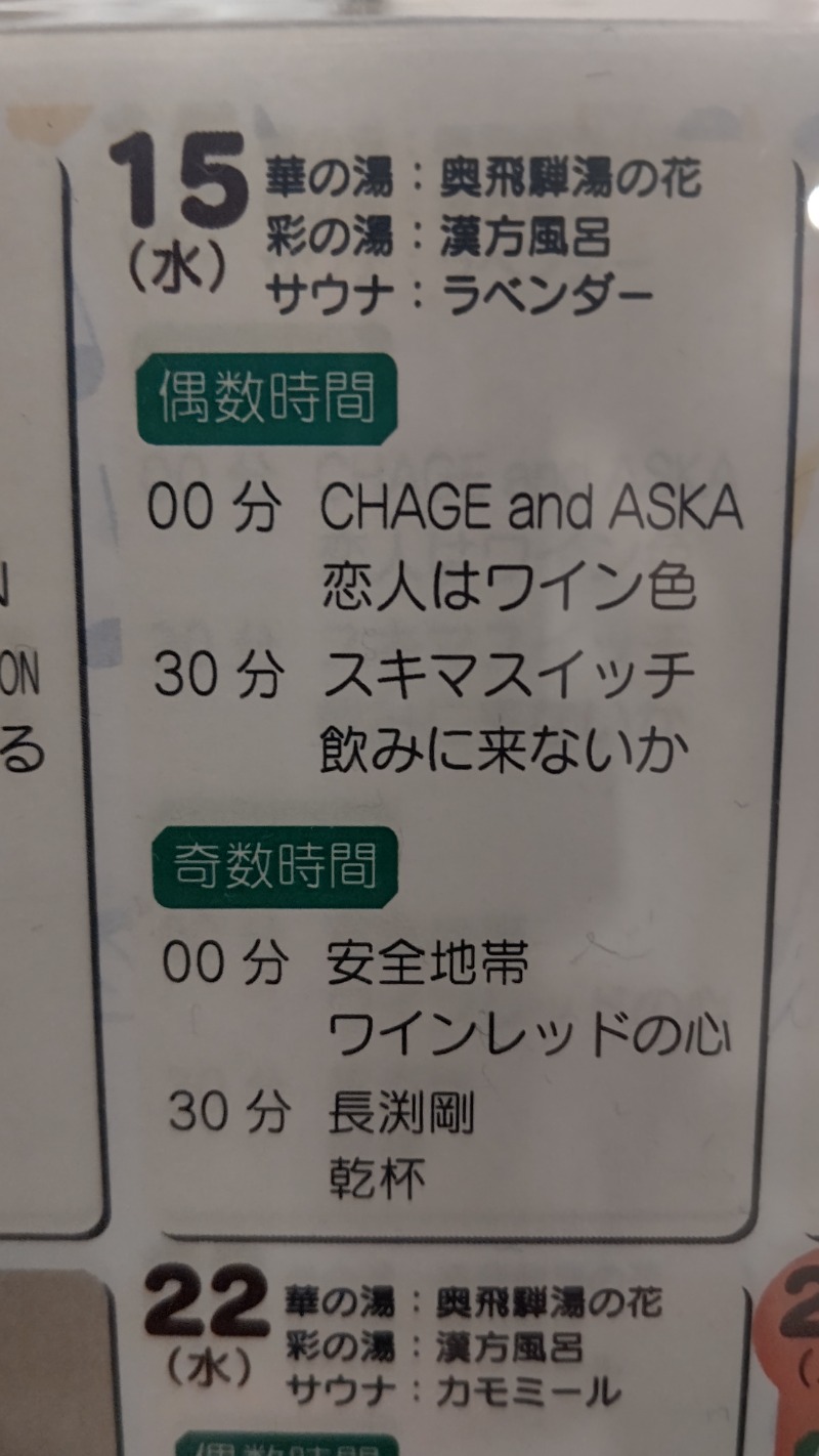 イスラボニータさんのCOCOFURO かが浴場のサ活写真