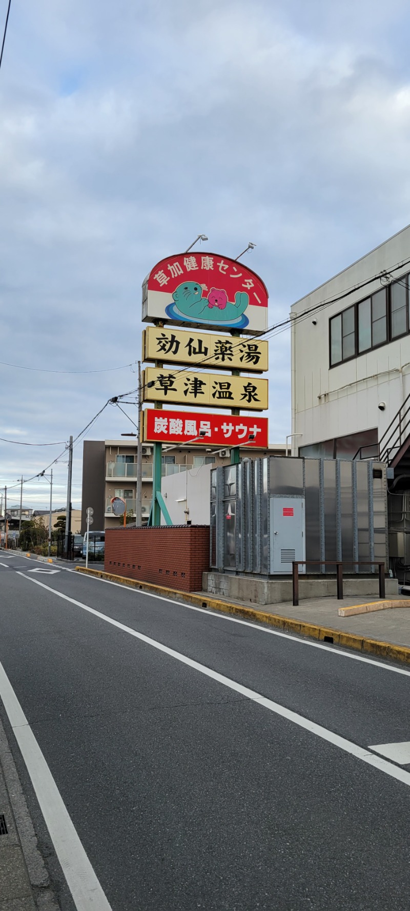 しゃるーるさんの湯乃泉 草加健康センターのサ活写真