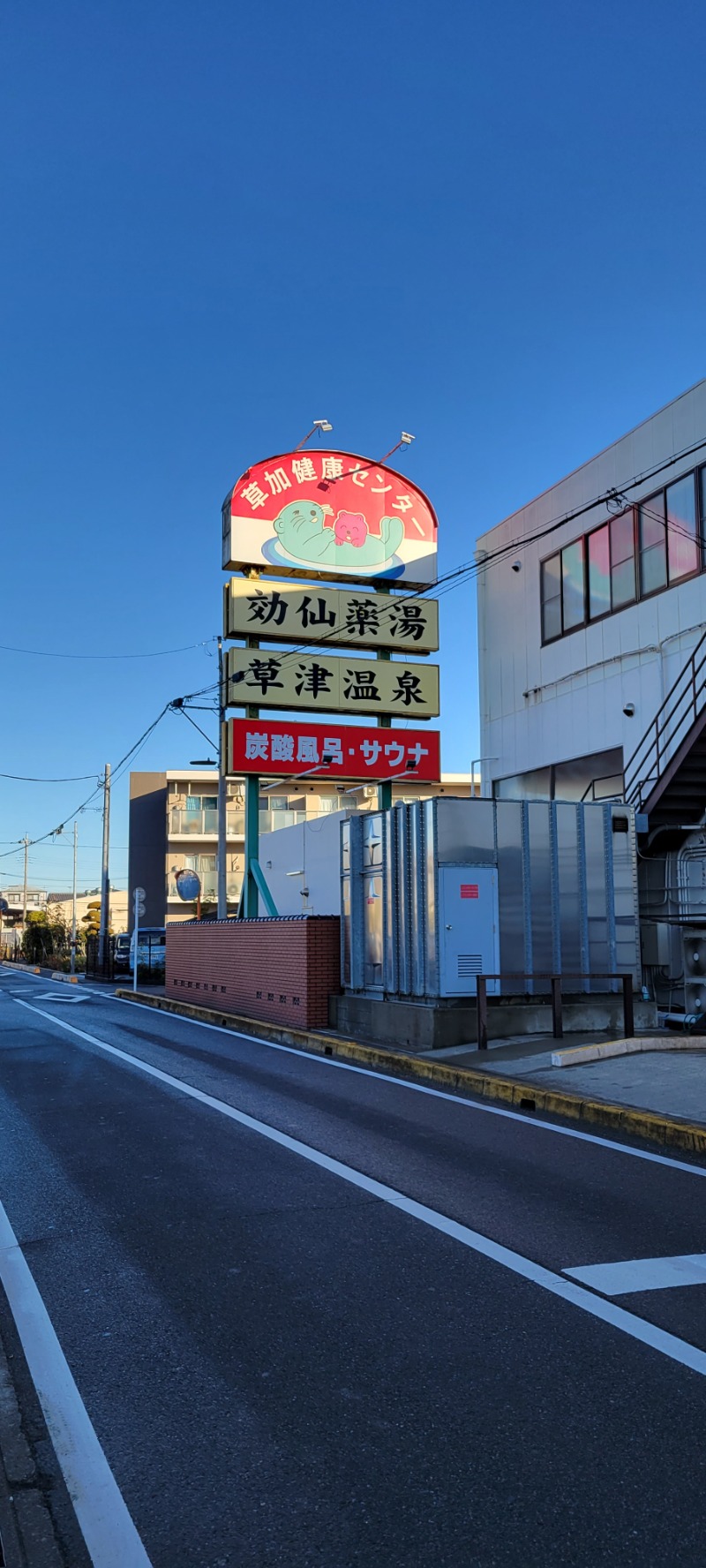 しゃるーるさんの湯乃泉 草加健康センターのサ活写真