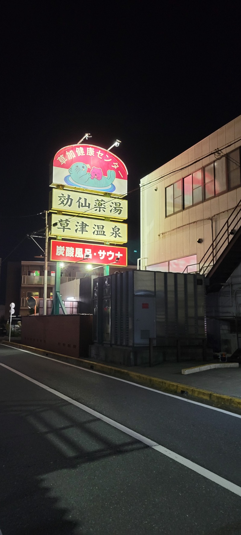 しゃるーるさんの湯乃泉 草加健康センターのサ活写真
